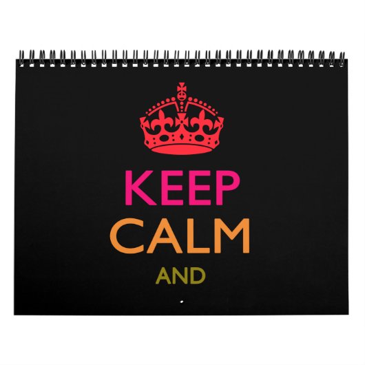 2025 Monatlicher Personalisierter BEHALT und Text Kalender (Titelbild)