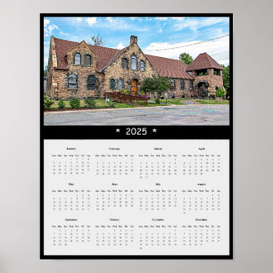 2025 Mt Moriah Presbyterian Church Wall Calendar Poster