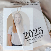 2025 Name Abschluss Ankündigung Vellum Overlay