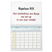 2025 Napoleon Hill, Unsere Grenzen Kalender (Feb 2027)