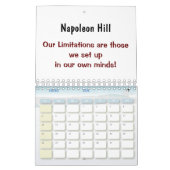 2025 Napoleon Hill, Unsere Grenzen Kalender (Jan 2026)