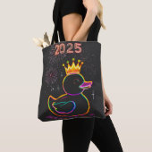2025 Neon Duck Fireworks Celebration Tasche (Von Nahem)