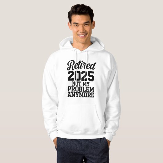 2025 nicht mehr mein Problem, EST 2025 Hoodie (Vorne ganz)