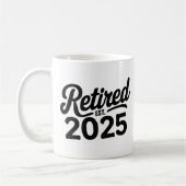 2025 nicht mehr mein Problem, EST 2025 Kaffeetasse (Links)