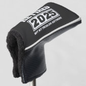 2025 nicht mehr mein Problem Golf Headcover (3/4 Vorderseite)