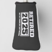 2025 nicht mehr mein Problem Golf Headcover (Rotieren 90)