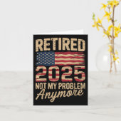 2025 nicht mehr mein Problem mit der US-Flagge R Karte (Gelbe Blume)