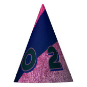 2025 NYE Party in SUNSET AFTERGLOW Partyhütchen (Vorderseite)