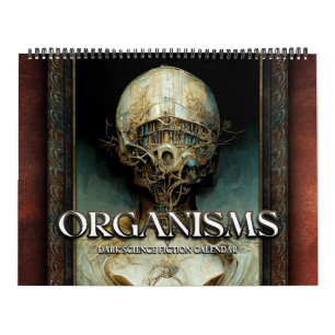 2025 Organisms 2 Surreal Dark Sci-Fi Kalender