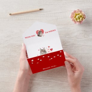 2025 Ottawa zweisprachige Regierung Valentine Auto All In One Einladung