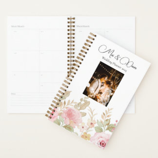 2025 Personalisierte Hochzeit mit Elegant Planer