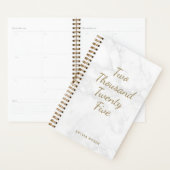 2025 Personalisierter Planer für den modernen grau (Anzeige)