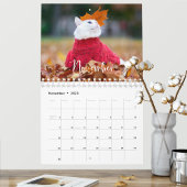 2025 Pet Custom Foto Chic Calligraphy Calendar Kalender