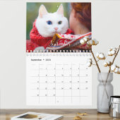 2025 Pet Custom Foto Chic Calligraphy Calendar Kalender