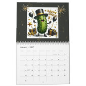 2025 Pickle-Zeichen Kalender (Jan 2027)