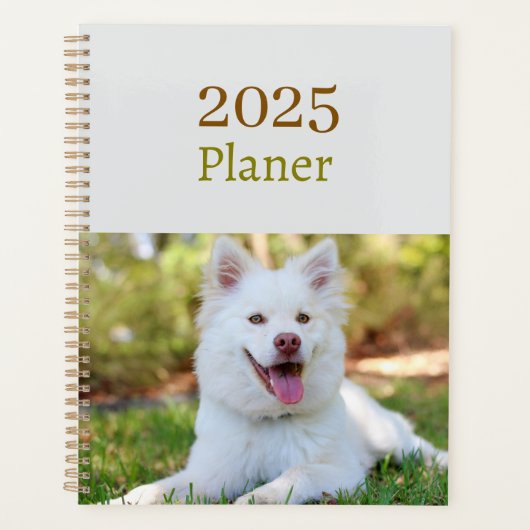  2025 Planer Hunde Design (Vorderseite)
