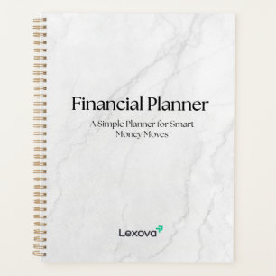 2025 Planer-Notebook Akademisches und finanziell Planer