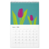 2025 Pop Art Blume Kalender, Bold & Colorful Kalender (Mär 2026)