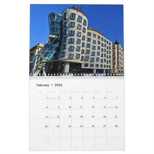 2025 Prag Kalender (Feb 2026)