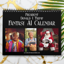 2025 Präsident Donald J Trump AI Fantasy Foto