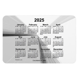 2025 Raucherkalender von Janz 4x6 Magnet