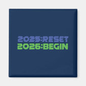 2025:RESET/2026:BEGIN Magnet (Vorne)