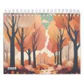 2025 Retro Saisonkalender | Vibrant Pastel Kalender (Titelbild)