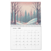 2025 Retro Saisonkalender | Vibrant Pastel Kalender (Jan 2026)