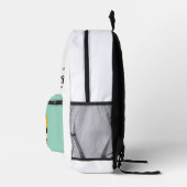 2025 Retro SpinNations Backpack Bedruckter Rucksack (Rechts)