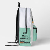 2025 Retro SpinNations Backpack Bedruckter Rucksack (Links)