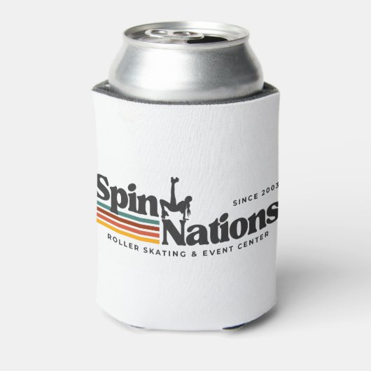2025 Retro SpinNations Can Cooler Dosenkühler (Kanne Rückseite)