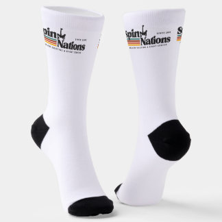 2025 Retro SpinNations Crew Socks Socken