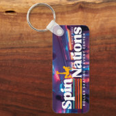 2025 RETRO Spinnations Keychain Schlüsselanhänger (Vorderseite)