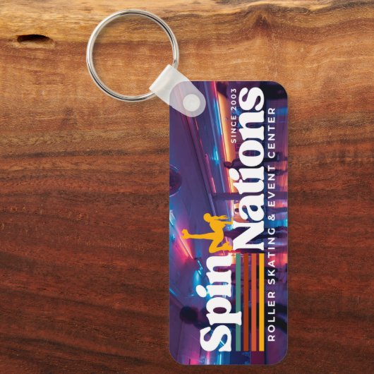 2025 RETRO Spinnations Keychain Schlüsselanhänger (Vorderseite)
