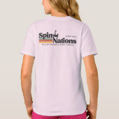2025 Retro SpinNations Logo | Birthday shirt (Rückseite)