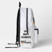 2025 Retro SpinNations-Rucksack Bedruckter Rucksack (Links)