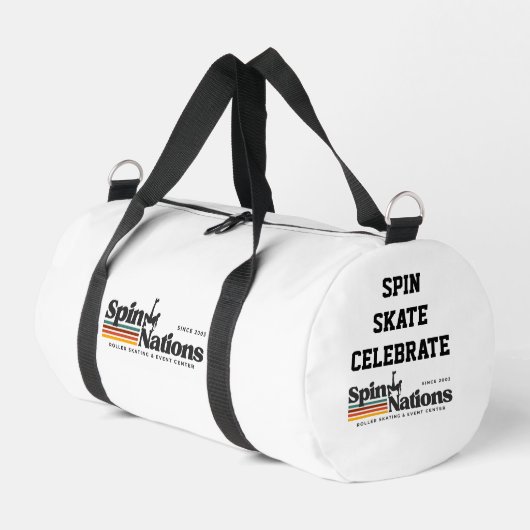 2025 Retro SpinNations-Tasche Duffle Bag (Linke Seite)