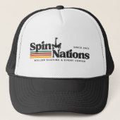 2025 Retro Trucker Hat | SpinNations Truckerkappe (Vorderseite)