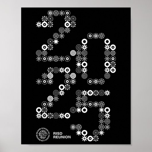 2025 Rhode Island School of Design Wiedersehen Poster (Vorne)