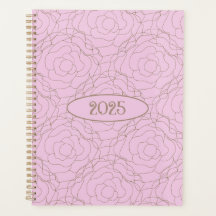 2025 Rose aus festem Glas: Goldene Rose auf Rosa