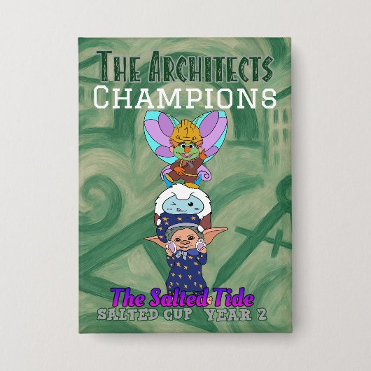 2025 Salted Cup Championship Button (Vorderseite)