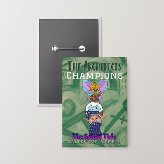 2025 Salted Cup Championship Button (Vorderseite/Rückseite)