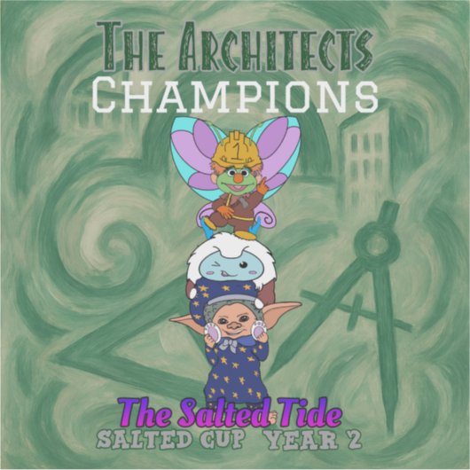 2025 Salted Cup Championship Sticker (Vorderseite)