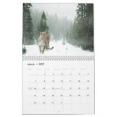2025 Schneeleopard Kalender (Mär 2027)