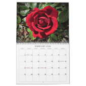2025 Schöne Blume Mauer Kalender Mittelgröße (Feb 2026)