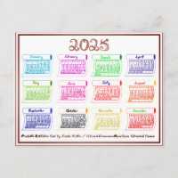 2025 Schriftart: Art Bolts of Color Fabric