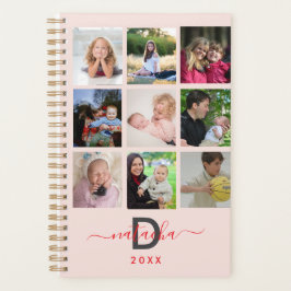 2025 Schwarz Moderne kreieren Ihre eigene Familie Planer