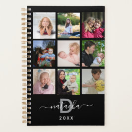 2025 Schwarz Moderne kreieren Ihre eigene Familie Planer