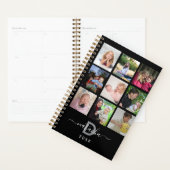 2025 Schwarz Moderne kreieren Ihre eigene Familie Planer (Anzeige)