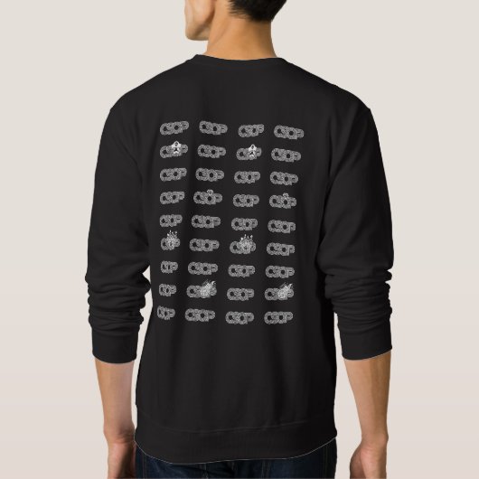 2025 Schwarzes CSOP Sweatshirt (Rückseite)